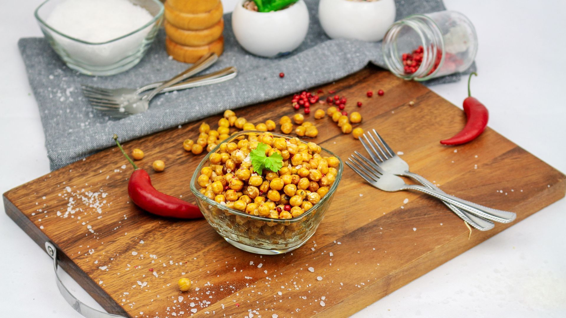 Roasted chickpeas