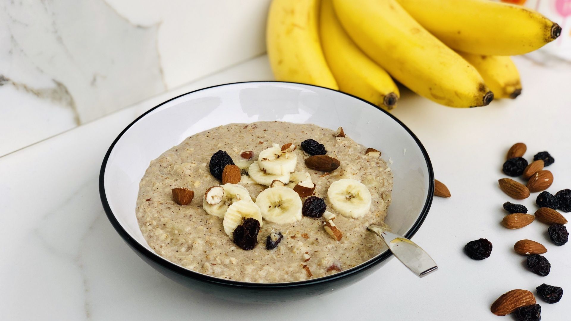 Almond & honey porridge