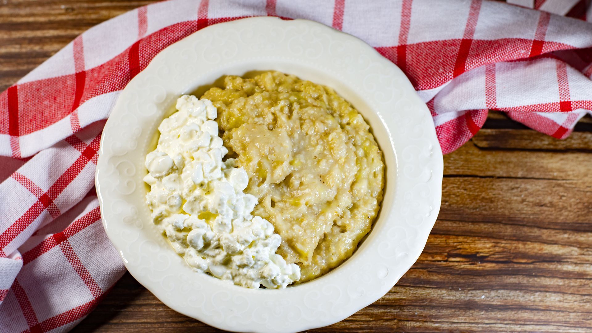 Banana porridge