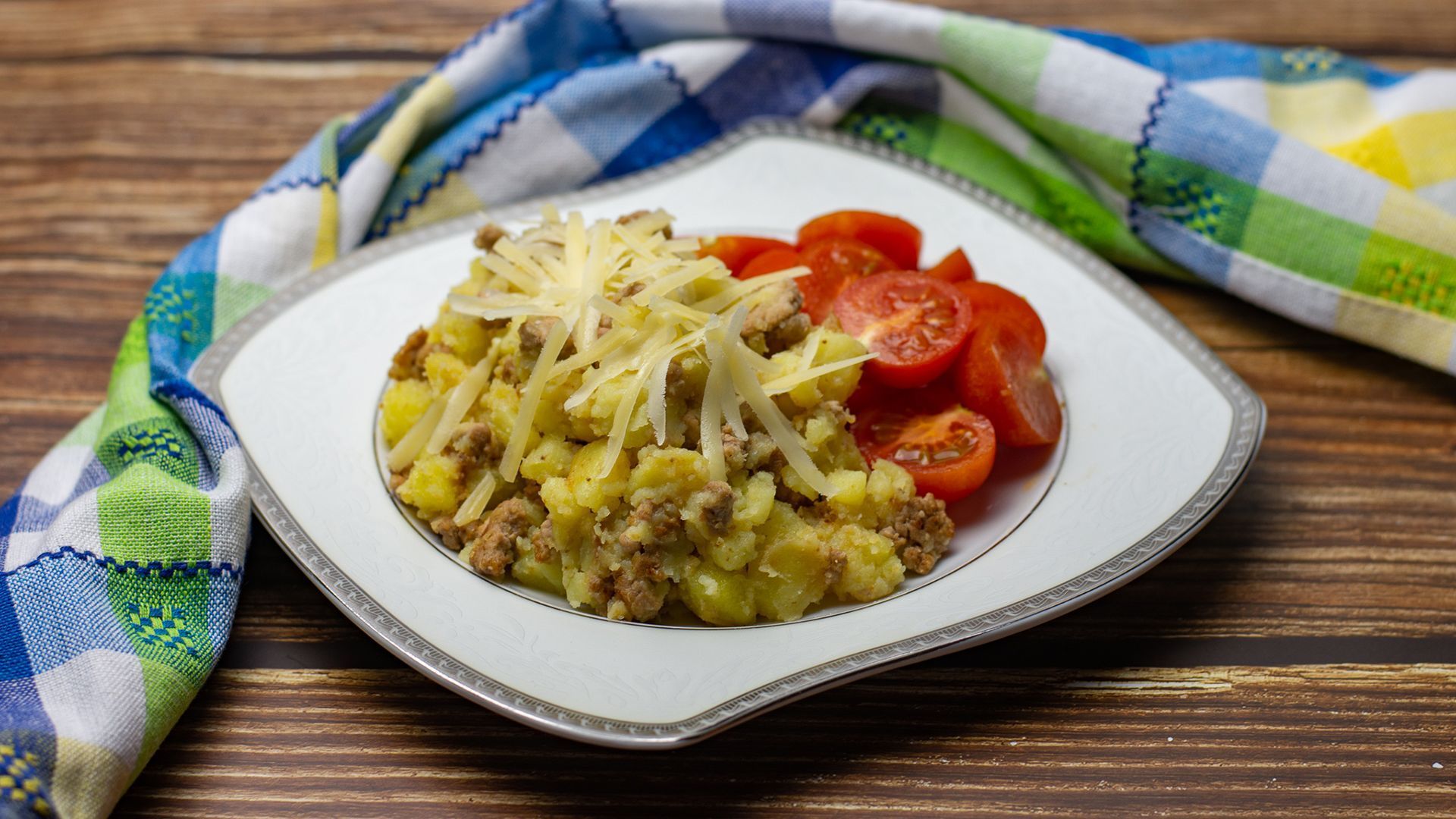 Beef & potato mash