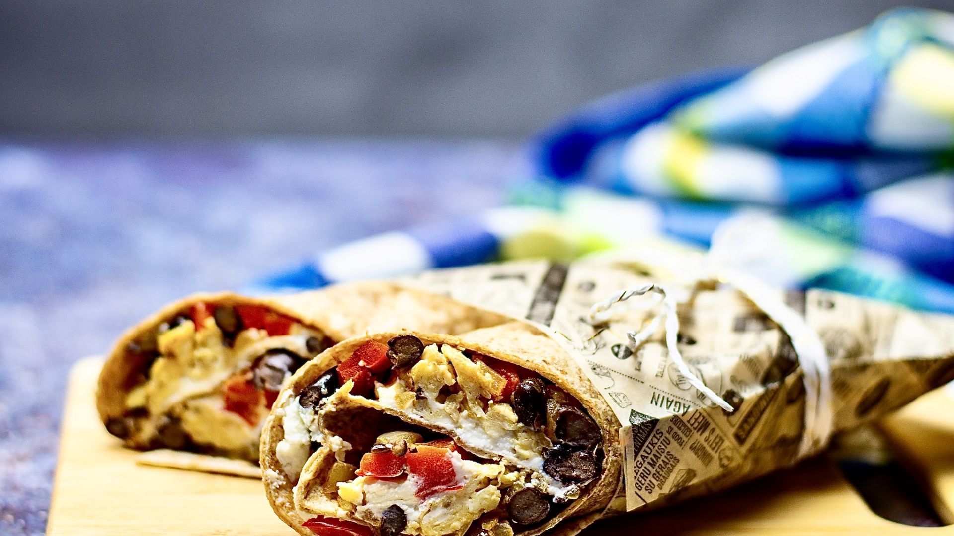 Black bean burrito