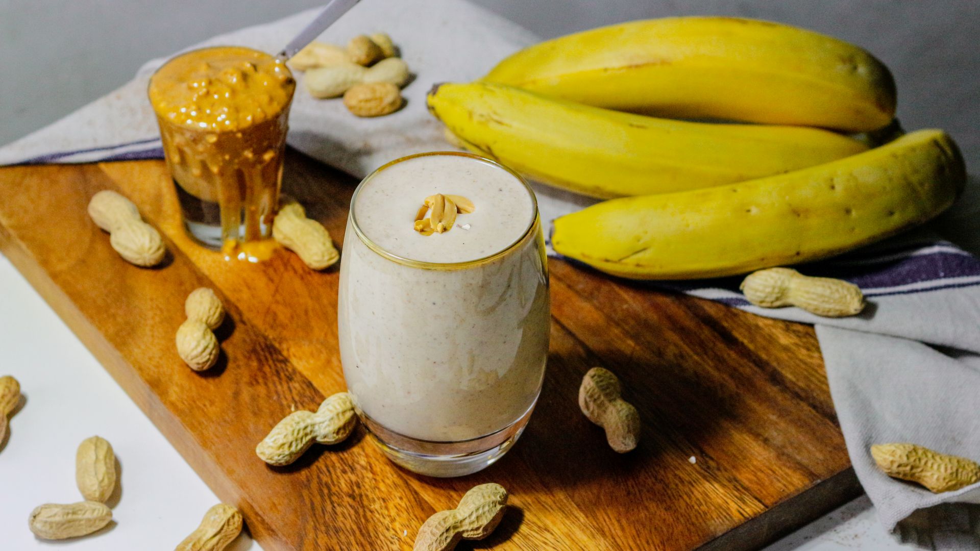 Peanut butter & banana smoothie